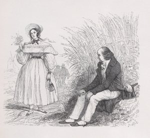 La Fille du Peuple des Œuvres Complètes de Béranger, 1836