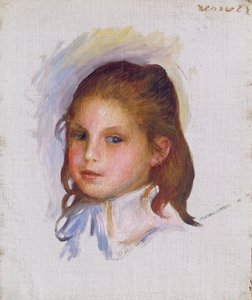 Enfant aux cheveux bruns