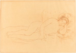 Femme nue couchée
