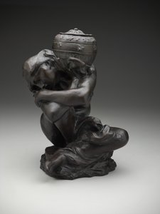 Caryatide tombée portant une urne - Auguste Rodin