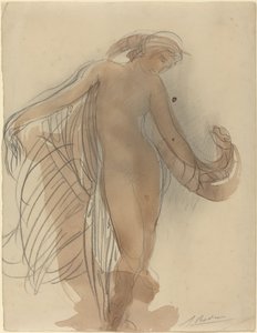 Figure de face - Auguste Rodin