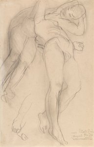 Figure Sketch - Auguste Rodin