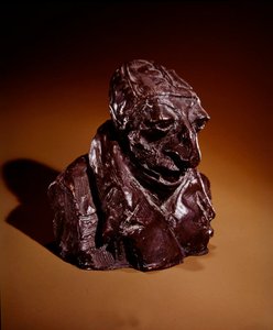 Honoré-Victorin Daumier (Homme à la tête plate), vers 1832-35