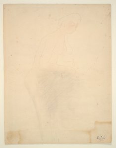Nu debout, profil droit - Auguste Rodin