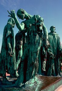 Statue des Bourgeois de Calais, 19ème siècle