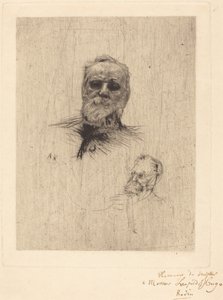 Victor Hugo, de face