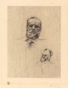 Victor Hugo, De Face - Auguste Rodin