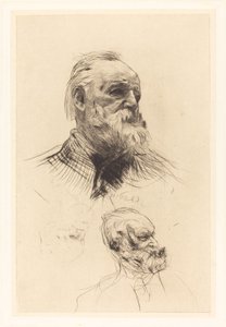 Victor Hugo, De Trois Quarts - Auguste Rodin