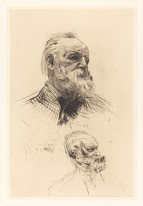 Victor Hugo, De Trois Quarts - Auguste Rodin