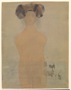 Femme debout dans l
