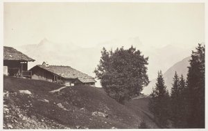 Savoie 47, Le Buet et les Rochers de Fis - Auguste Rosalie Bisson