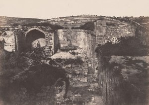Jérusalem : Église de Sainte Marie Madeleine (Jerusalem : Church of St. Mary Magdalene),1854 (photo) - Auguste Salzmann
