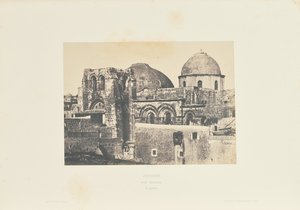 Jérusalem. Saint Sépulcre. Vue générale.