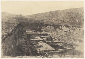 Jérusalem. Vasques de Salomon. Détails - Auguste Salzmann