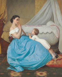 Une prière du soir, 1858