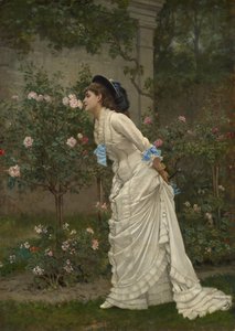 Femme et roses, 1879