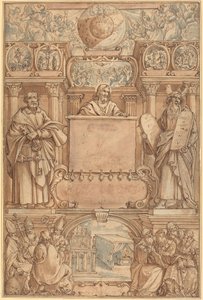 Page de titre pour une Bible - Augustin Braun