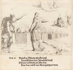 Le sacrifice de Balak et la prophétie de Balaam