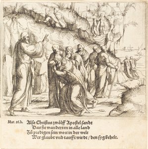 Le Christ Charge les Apôtres de leur Mission