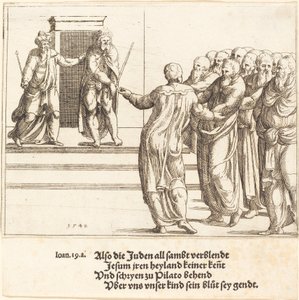 Ecce Homo, et les Juifs renient le Christ