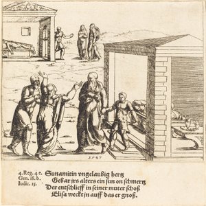 Élisée ressuscite le fils de la Sunamite