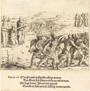 Moïse avec les Bras Étendus