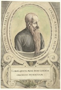 Portrait de Peter Perényi - Augustin Hirschvogel