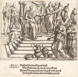 Visite de la reine de Saba à Salomon