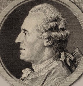 Portrait du violoniste et compositeur Jean Joseph Cassanéa de Mondonville 1711-1772, 1768. - Augustin Saint Aubin de