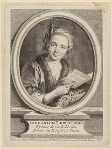 Portrait de groupe représentant Louis XVI, Marie-Antoinette et Louis XVII - Augustin de Saint-Aubin