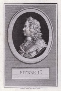 Pierre le Grand, tsar de Russie (gravure)