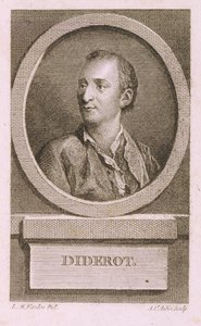 Portrait de Denis Diderot, 1713-1784 - Augustin de Saint Aubin