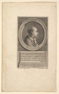 Portrait de Gessner, 1775 - Augustin de Saint Aubin