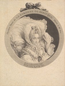Portrait de La Baronne de Rebecque, 1780.