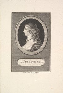 Portrait de Marie de Rabutin, Marquise de Sévigné