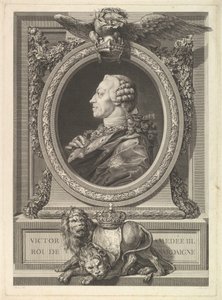 Portrait de Victor-Amédée III, roi de Sardaigne, 1777 - Augustin de Saint Aubin