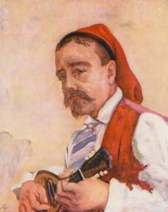 Chanteur dans la tarentelle