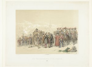 Déportation de citoyens par des soldats espagnols, 1567
