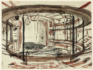 Étude pour le théâtre Sadlers Wells