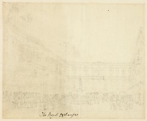 Étude pour la Bourse Royale, de Microcosm of London