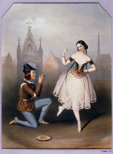 Carlotta Grisi dans le rôle d