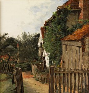 Jardin de cottage - Augustus Leopold Egg