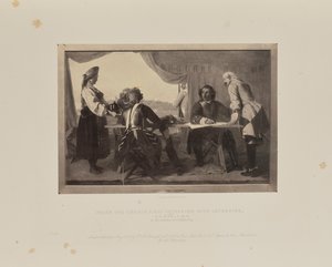 Première rencontre de Pierre le Grand avec Catherine, 1858 - Augustus Leopold Egg