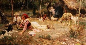 Scène de Ferme Italienne