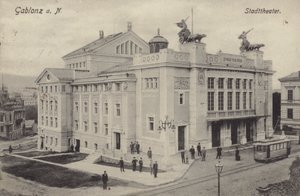 Théâtre, Gablonz an der Neisse, Autriche - Austrian Photographer