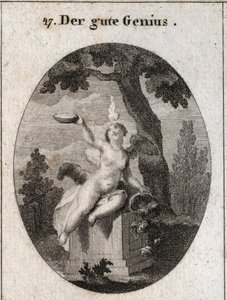 Allégorie du génie favorable sous la figure d