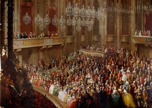 Concert à Vienne en présence de la famille impériale - Austrian School