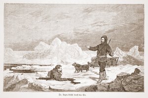 Le Dr Repes tombe à travers la glace, 1876