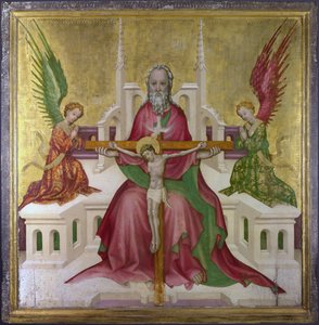La sainte Trinité et le Christ crucifié