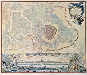 Plan de la ville de Vienne, d